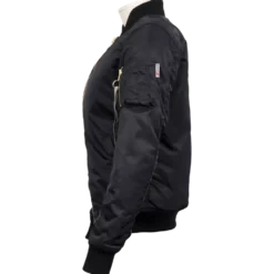 4Bikers Bad Bomber Svart Dam