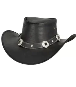 4Bikers Skinnhatt Svart Concho