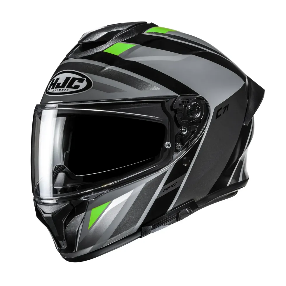 HJC Helmet C71 Faber Grå/Orange/Svart MC7