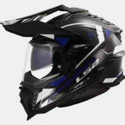 Hjälm Ls2 Mx701 Explorer Carbon Adventure Blå