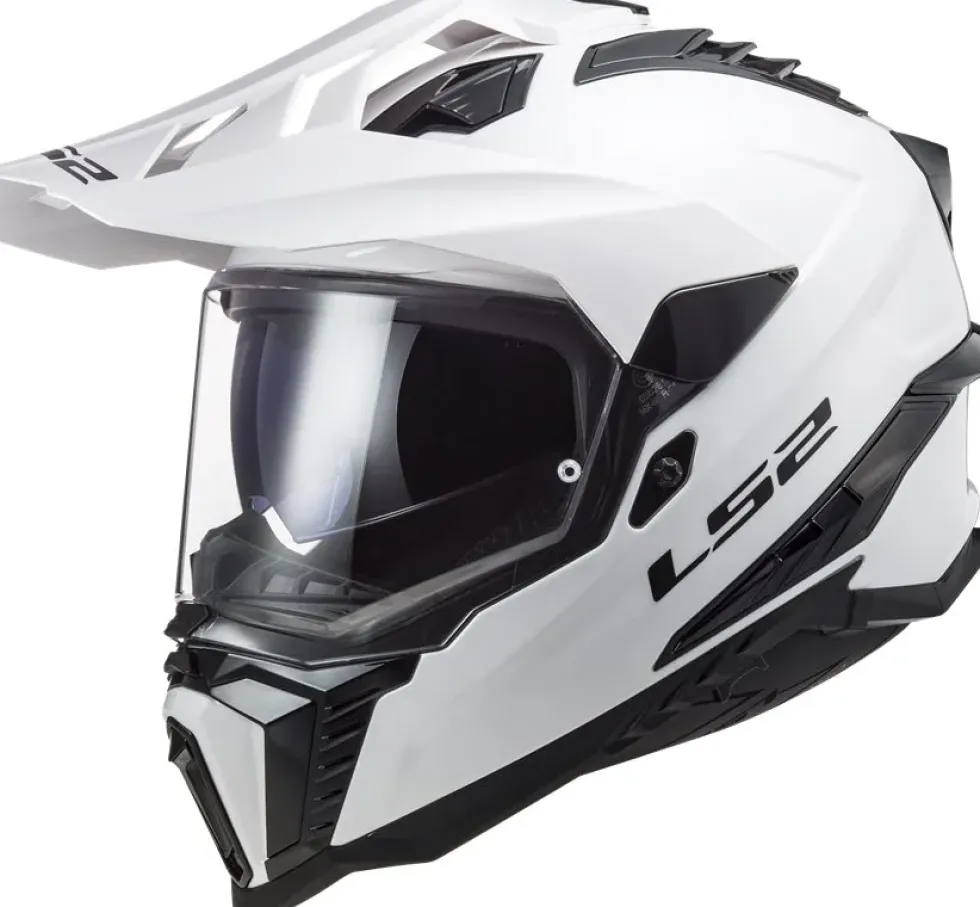 Hjälm Ls2 Mx701 Explorer Vit