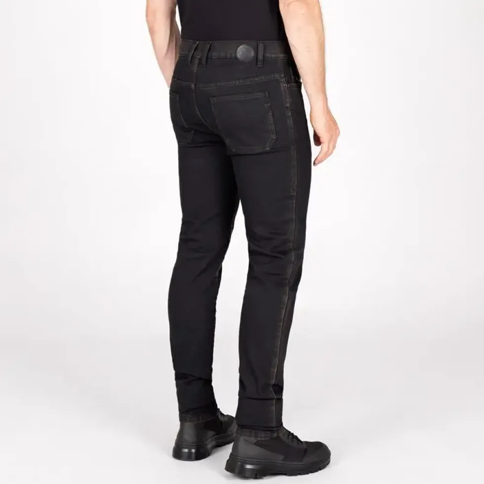 Jeans Knox Colton Slim Herr Svartrost
