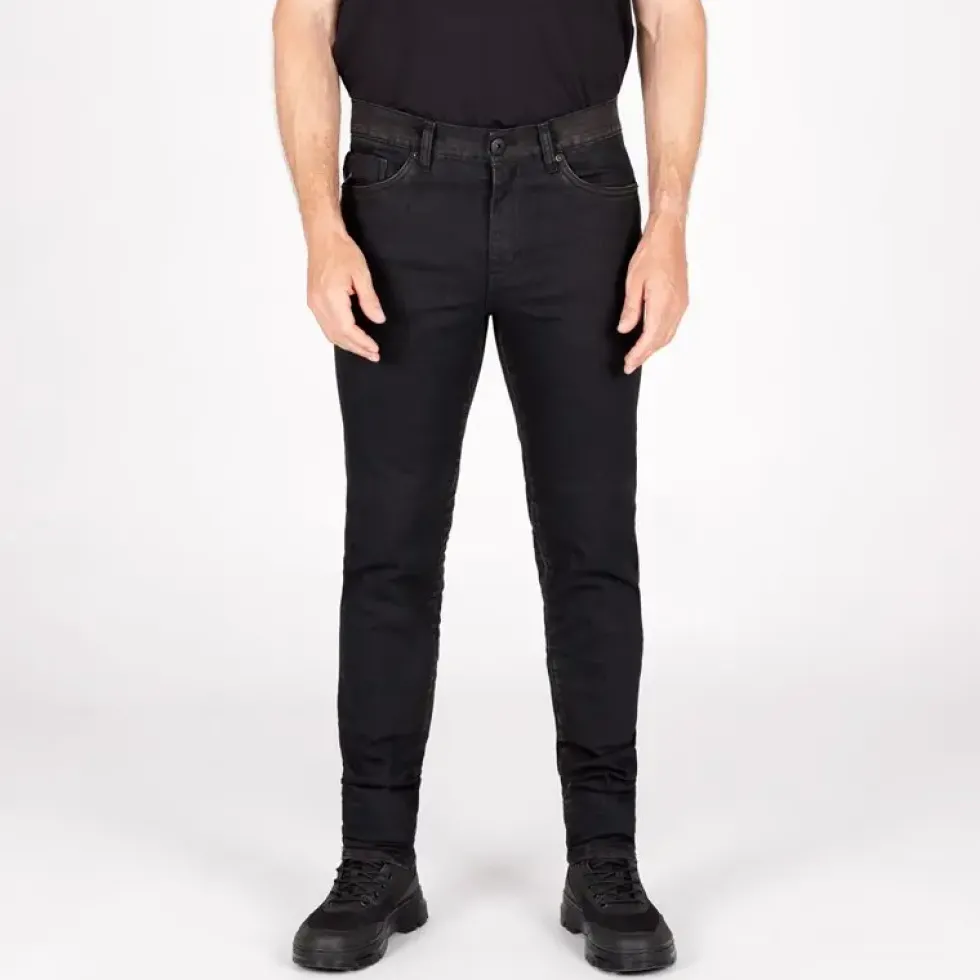 Jeans Knox Colton Slim Herr Svartrost