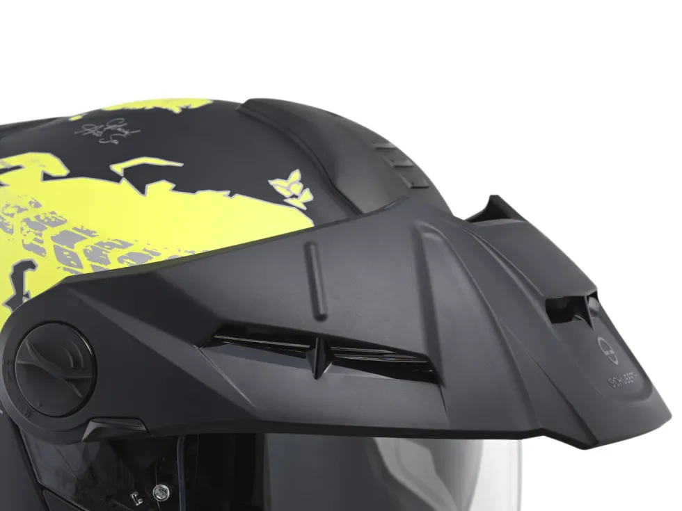 Schuberth Hjälm E2 Atlas matt gul/grå